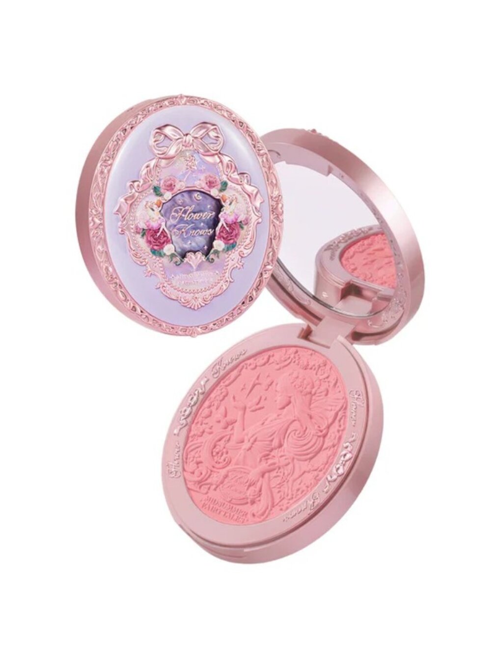Flower Knows Midsummer Fairytales Velvet Embossed Blush 03